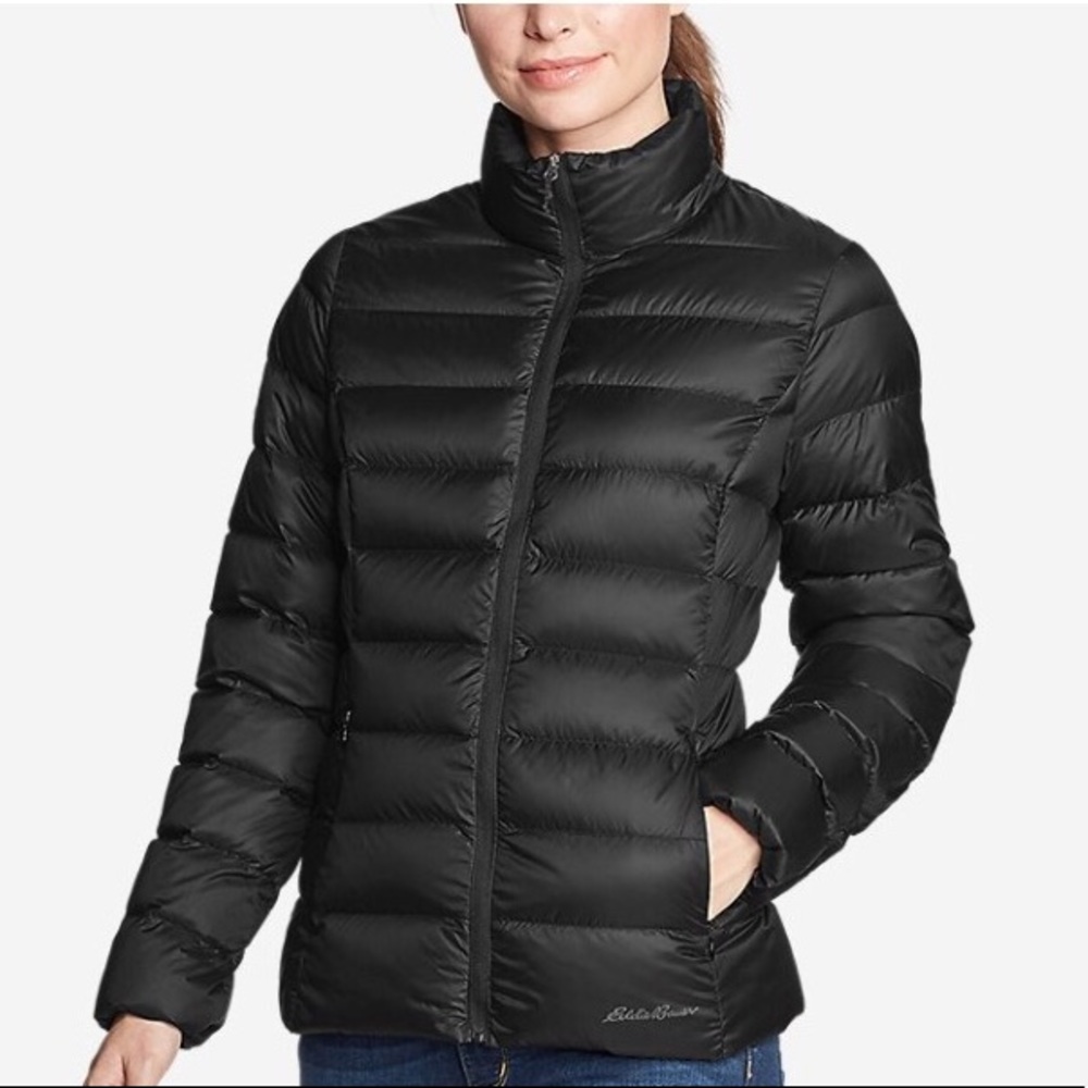 Eddie Bauer black puffer jacket